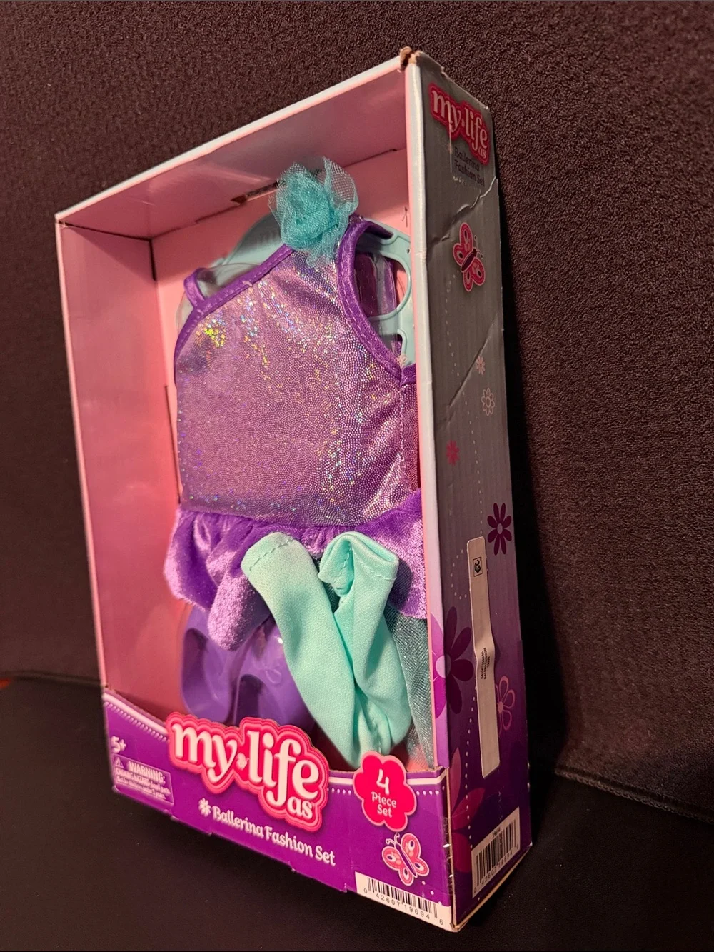 My Life As Ballerina Fashion Set Outfit for 18” Dolls